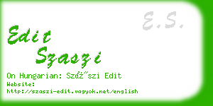 edit szaszi business card